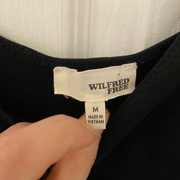 Wilfred free long sleeve black bodysuit - Picture 2 of 3